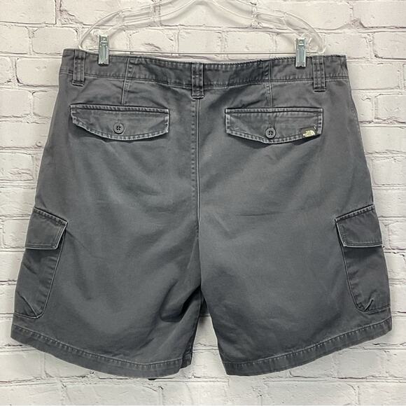 The North Face Cargo Shorts Men's Size 38 Gray Outdoor Workwear Hiking Vacation - Picture 7 of 8